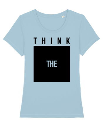 Think outside the box Sky Blue