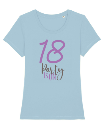 18 Ani - Party is On Sky Blue