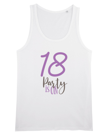 18 Ani - Party is On White