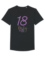 18 Ani - Party is On Tricou mânecă scurtă guler larg Bărbat Skater