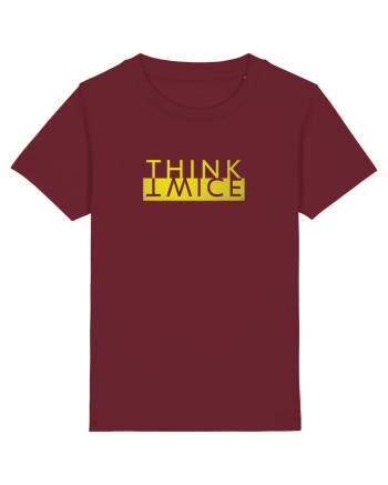 Think Twice Burgundy
