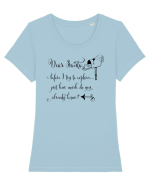 O poveste încurcată Tricou mânecă scurtă guler larg fitted Damă Expresser