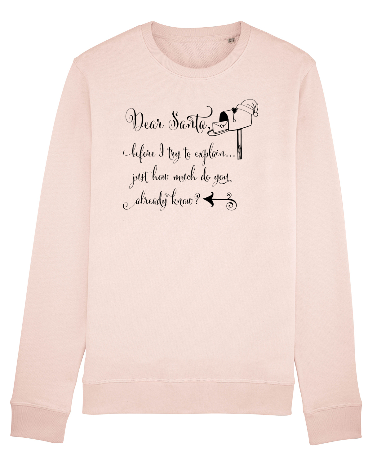 Bluză mânecă lungă Unisex Rise Candy Pink
