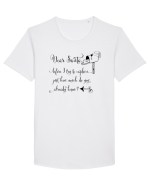 O poveste încurcată Tricou mânecă scurtă guler larg Bărbat Skater