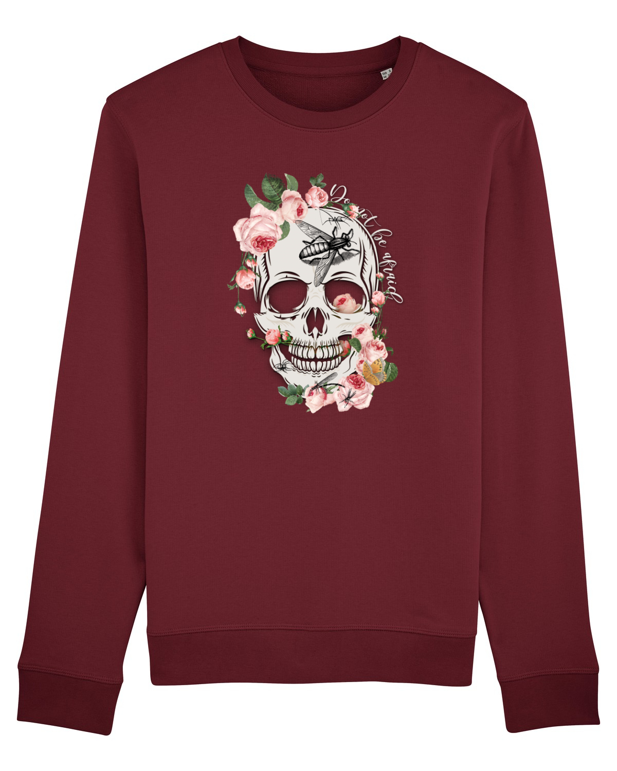 Bluză mânecă lungă Unisex Rise Burgundy