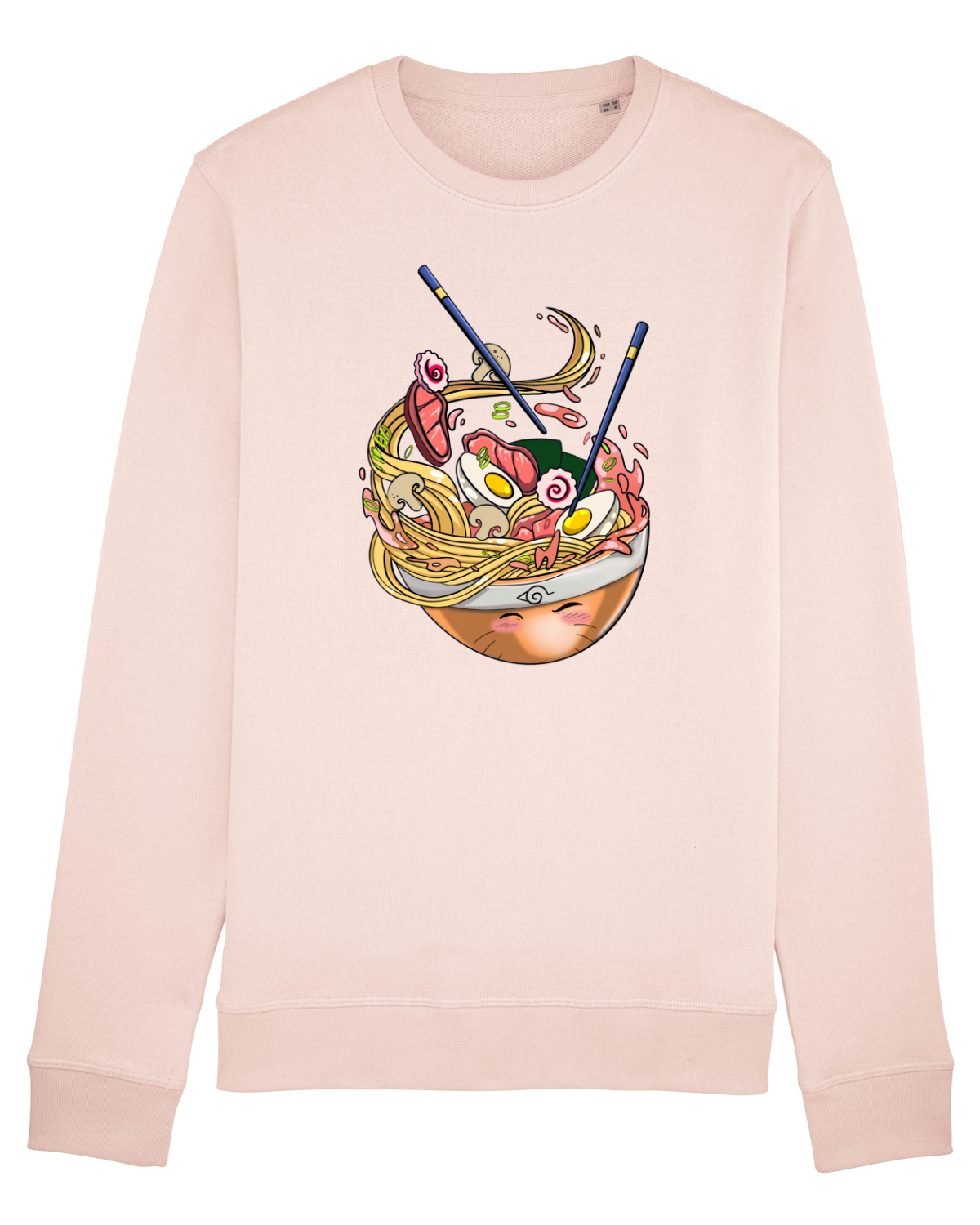 Bluză mânecă lungă Unisex Rise Candy Pink