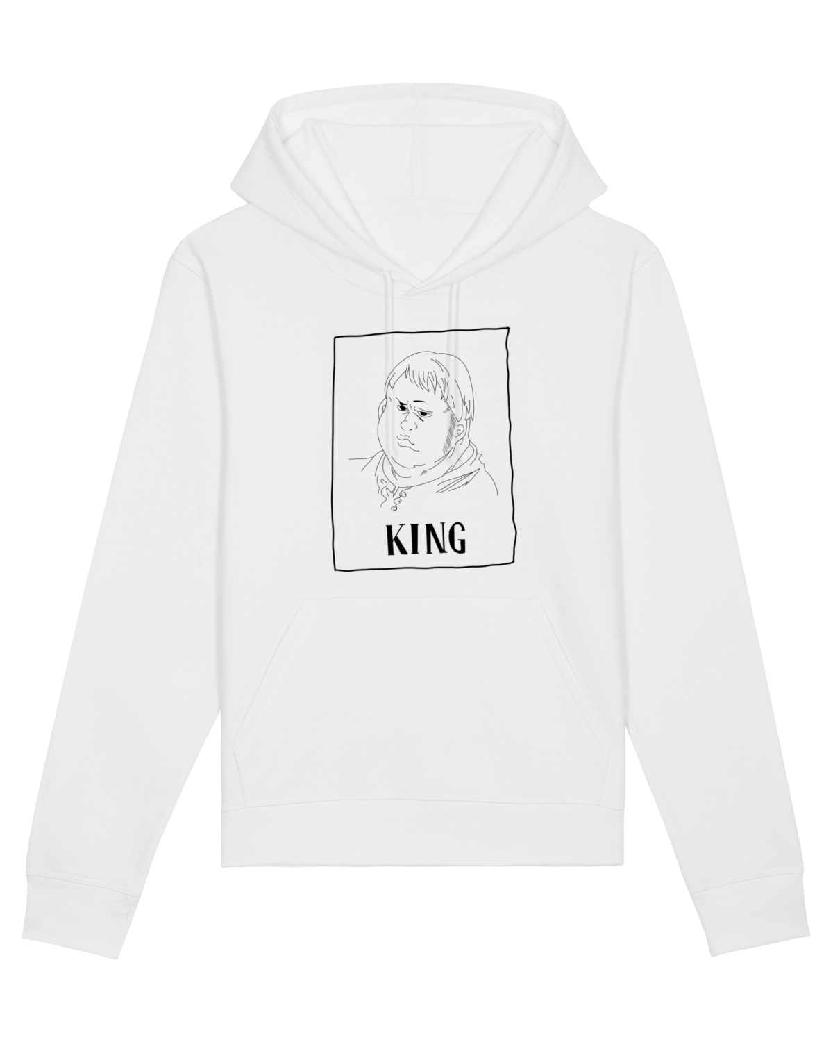 Hanorac Unisex Drummer White