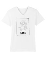 Seven Deadly Sins - King  Tricou mânecă scurtă guler V Bărbat Presenter