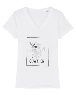 Seven Deadly Sins - Gowther Tricou mânecă scurtă guler V Damă Evoker