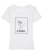 Seven Deadly Sins - Gowther Tricou mânecă scurtă guler larg fitted Damă Expresser