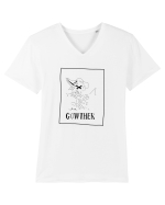 Seven Deadly Sins - Gowther Tricou mânecă scurtă guler V Bărbat Presenter