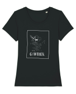 Seven Deadly Sins - Gowther (white edition) Tricou mânecă scurtă guler larg fitted Damă Expresser