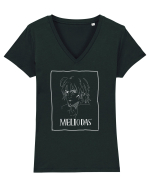 Seven Deadly Sins - Meliodas (white edition) Tricou mânecă scurtă guler V Damă Evoker