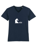 Calculat Tricou mânecă scurtă guler V Bărbat Presenter
