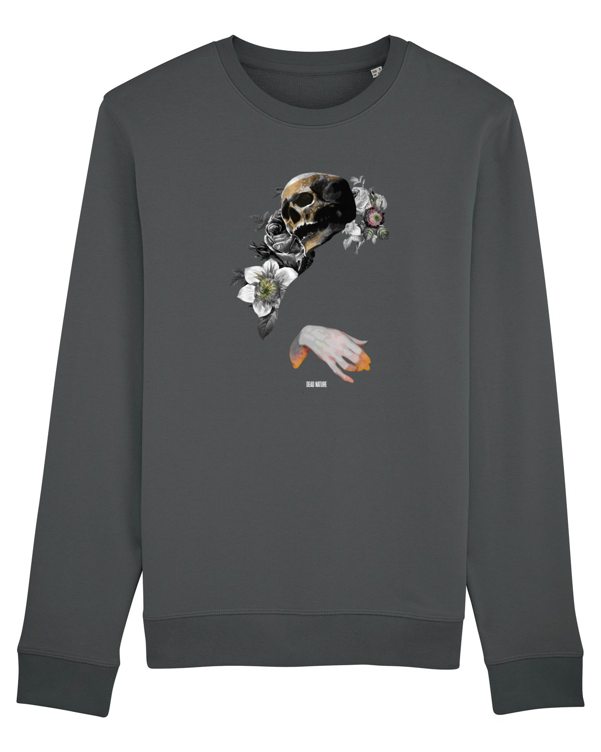 Bluză mânecă lungă Unisex Rise Anthracite
