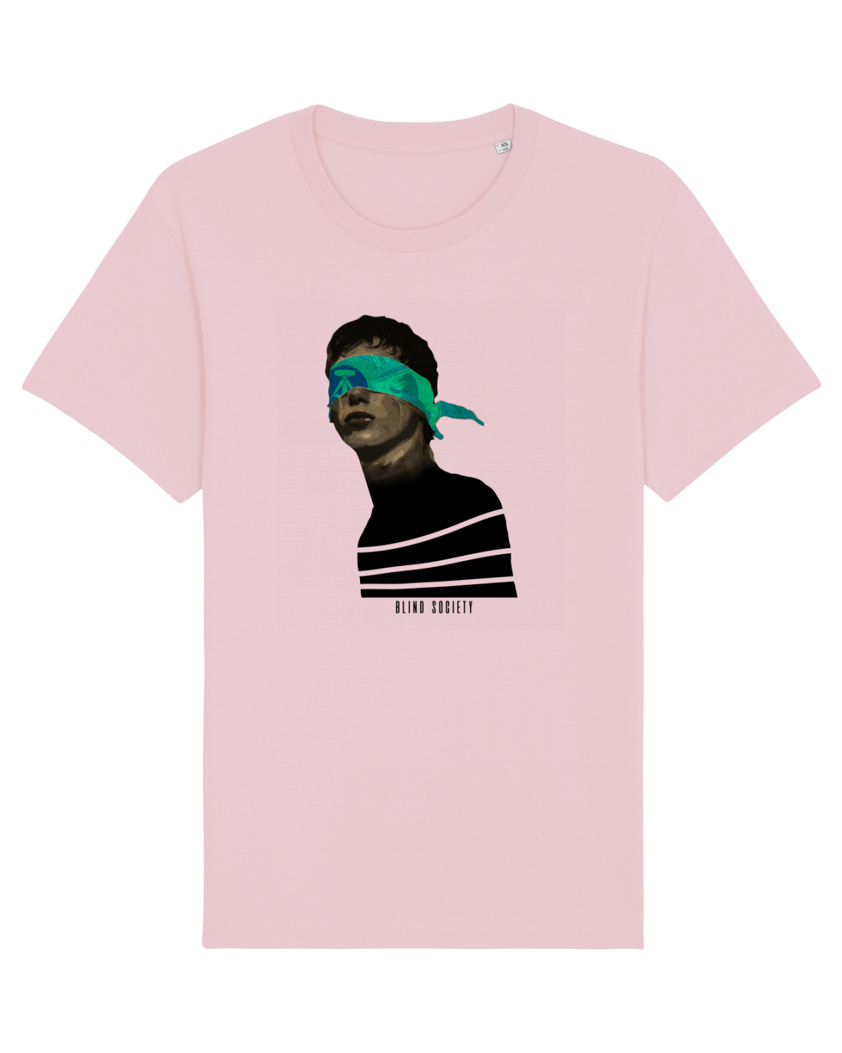 Tricou mânecă scurtă Unisex Rocker Cotton Pink