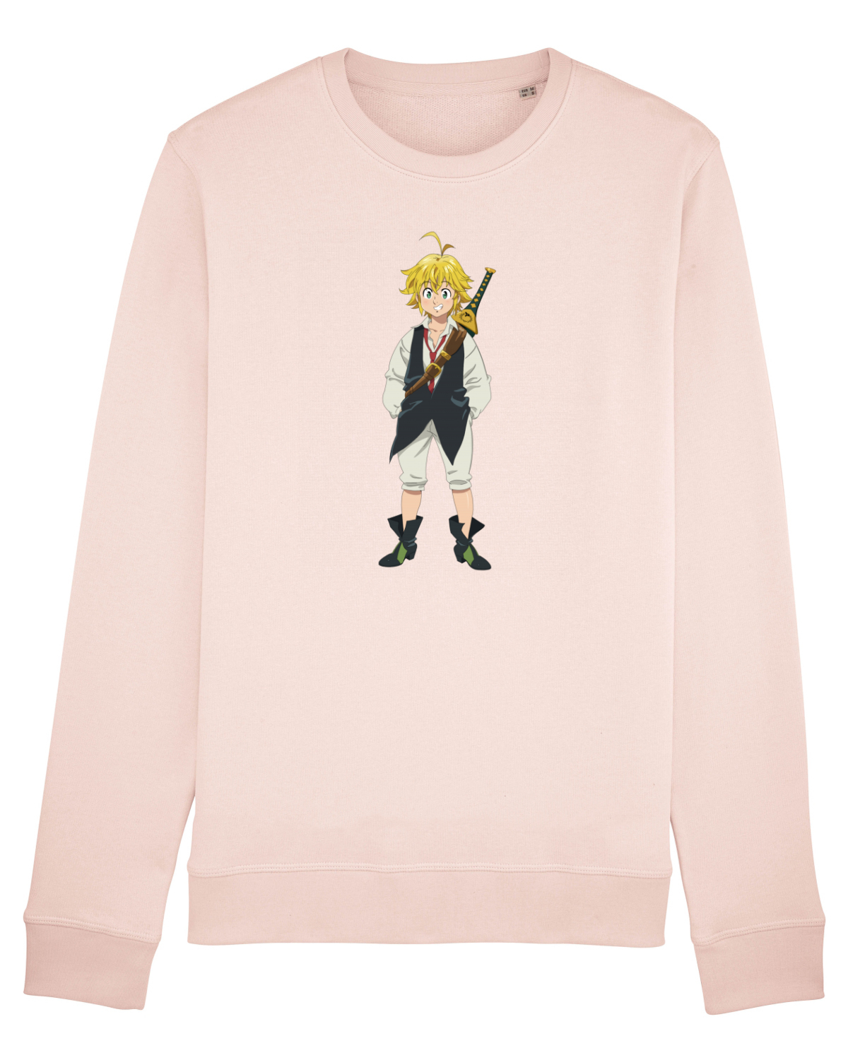Bluză mânecă lungă Unisex Rise Candy Pink