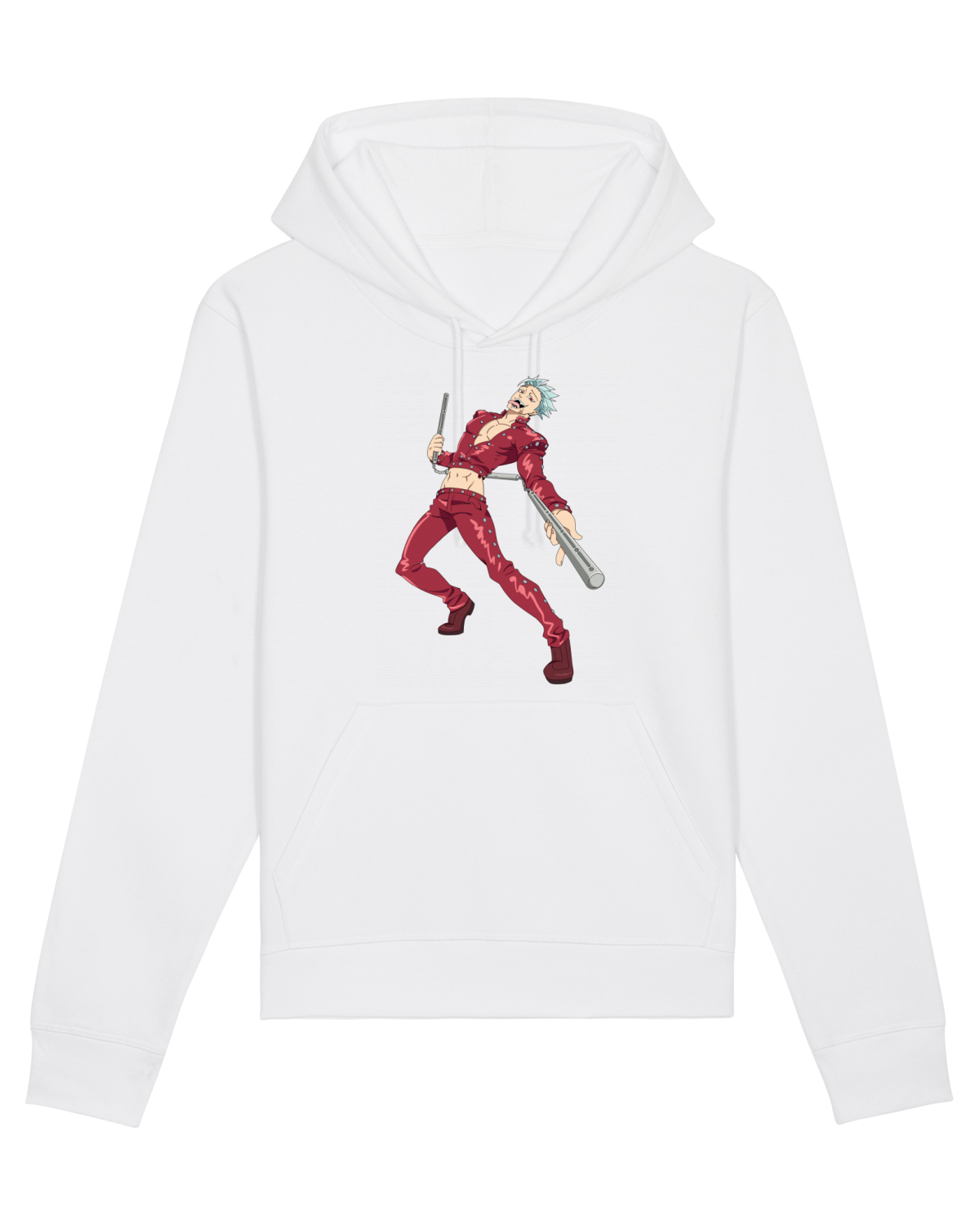 Hanorac Unisex Drummer White