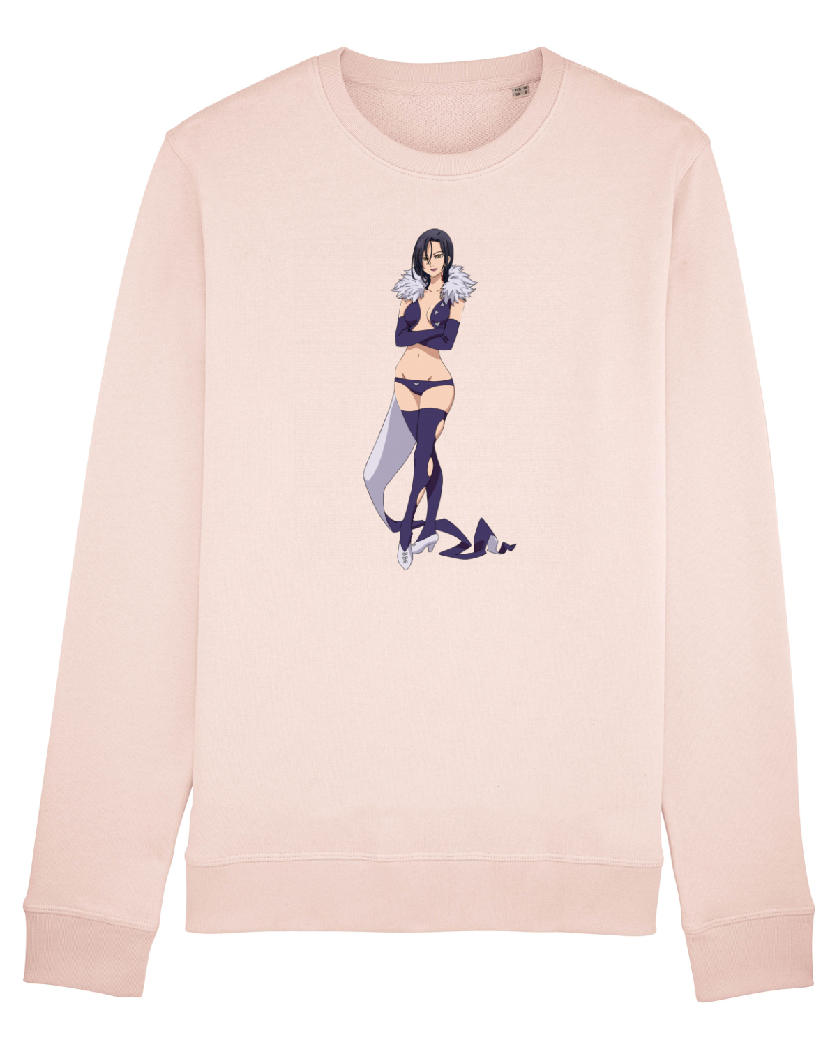 Bluză mânecă lungă Unisex Rise Candy Pink