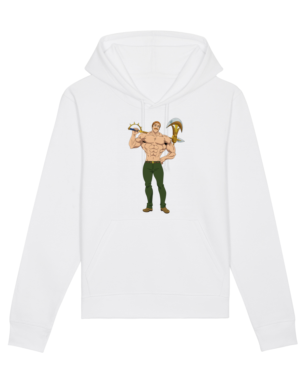 Hanorac Unisex Drummer White