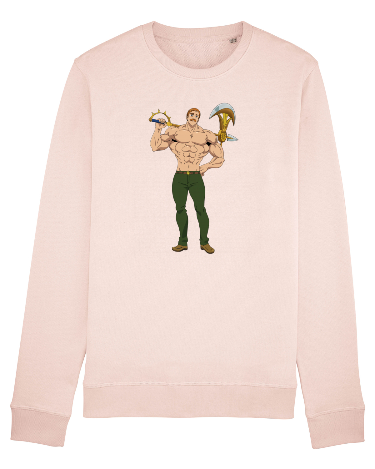Bluză mânecă lungă Unisex Rise Candy Pink