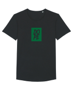 DOPE green Tricou mânecă scurtă guler larg Bărbat Skater