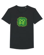 DOPE green Tricou mânecă scurtă guler larg Bărbat Skater