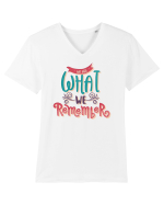 Amintiri Tricou mânecă scurtă guler V Bărbat Presenter