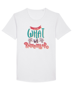 Amintiri Tricou mânecă scurtă guler larg Bărbat Skater