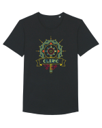Neon CLERIC Tricou mânecă scurtă guler larg Bărbat Skater