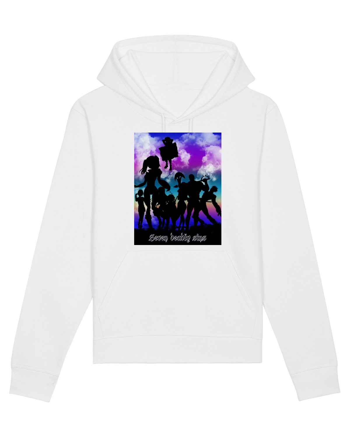 Hanorac Unisex Drummer White