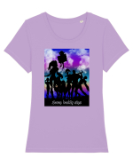 Seven Deadly Sins  (black edition) Tricou mânecă scurtă guler larg fitted Damă Expresser