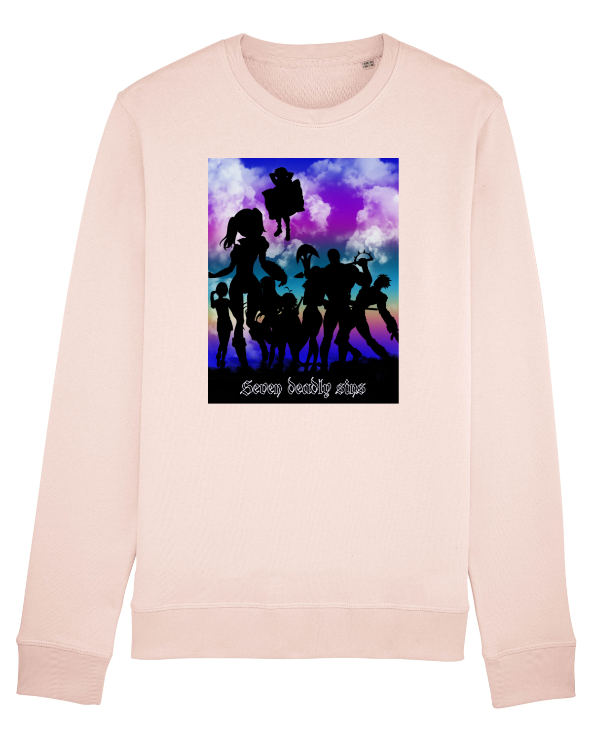 Bluză mânecă lungă Unisex Rise Candy Pink