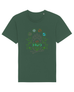 Neon DRUID Tricou mânecă scurtă Unisex Rocker