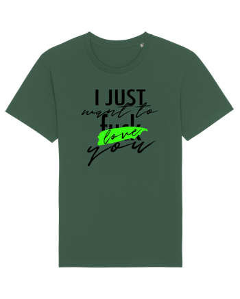 Love You Bottle Green