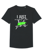 Love You Tricou mânecă scurtă guler larg Bărbat Skater