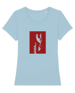 the secret Tricou mânecă scurtă guler larg fitted Damă Expresser