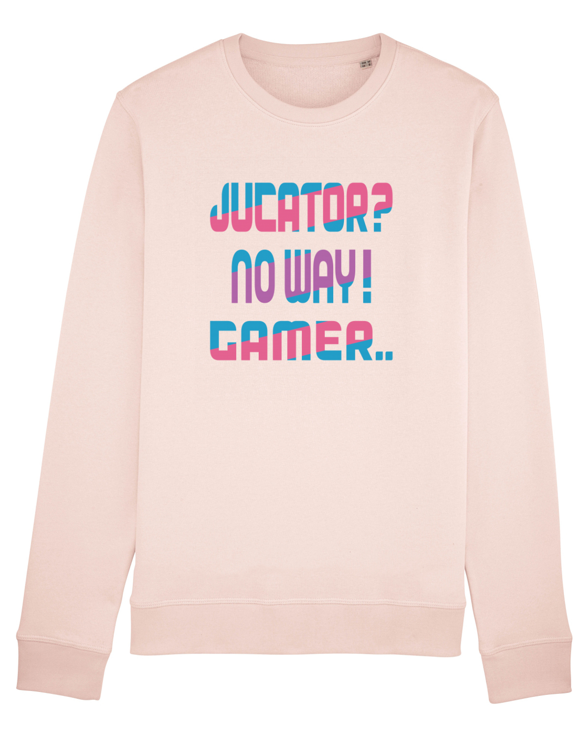 Bluză mânecă lungă Unisex Rise Candy Pink