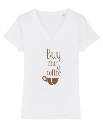 Buy Me a Coffee White