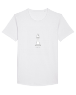 Nebun dupa tine Tricou mânecă scurtă guler larg Bărbat Skater