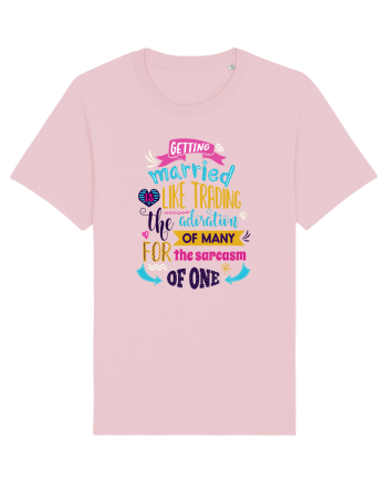 Sarcasm  în căsătorie Cotton Pink