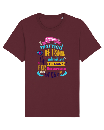 Sarcasm  în căsătorie Burgundy