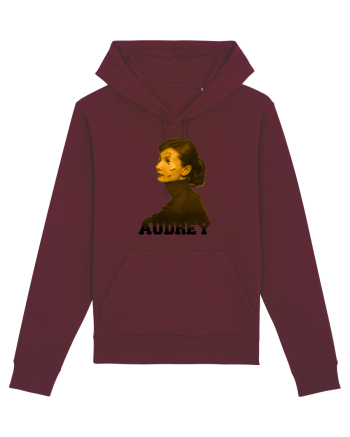 Audrey Hepburn Burgundy