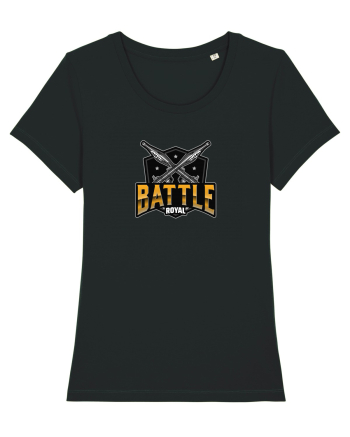 Tricou pentru gameri Battle Royal Logo Black
