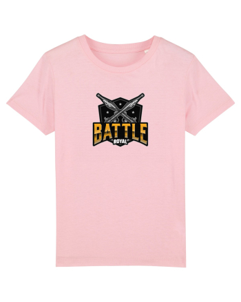 Tricou pentru gameri Battle Royal Logo Cotton Pink