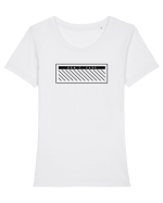 DON'T CARE Tricou mânecă scurtă guler larg fitted Damă Expresser