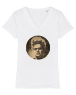 Eraserhead (1977) Tricou mânecă scurtă guler V Damă Evoker