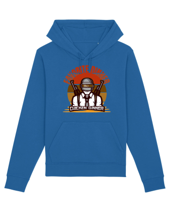 Tricou pentru Gameri PubG. Favorite Dinner Chicken Dinner  Royal Blue