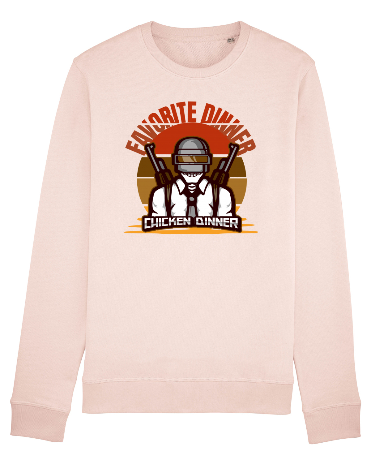 Bluză mânecă lungă Unisex Rise Candy Pink