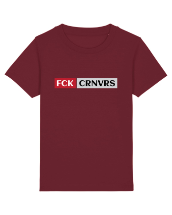 F*CK CORONAVIRUS Burgundy
